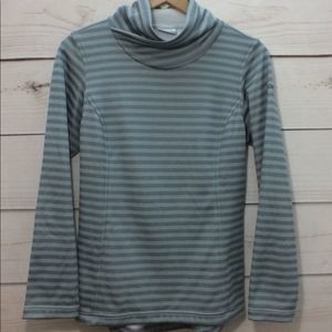 Columbia Gray-Striped Pullover